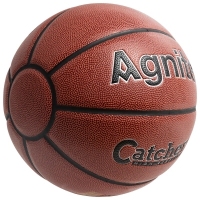 安格耐特F1125，7号PU九片篮球（1/12）比赛用球橡胶内胆