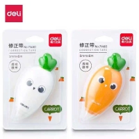 得力71450，5mm*6mm修正带涂改带改正带（1/12/432）大容量小学生用可爱创意修改带