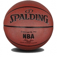 斯伯丁76-015Y，2017NBA铂金系列Zi/O表皮材料PU篮球（1/12）7号篮球室内室外水泥地耐磨王蓝球