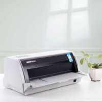 得力DL-690K，针式打印机（1/1）110列平推式发票打印机，票据打印机 可打381纸