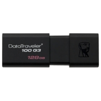 金士顿DT100G3,128G伸缩滑盖U盘 USB3.0优盘