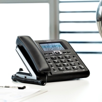得力790，电话机有线免提语音座机（1/20）办公电话家用来电显示固话座机