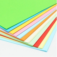 晨光APYVPB0276，A4 80g彩色打印复印纸（1/25）加厚彩纸彩色学生手工纸折纸彩打纸-草绿 100张/包
