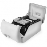 得力（deli）DL-220B 小票针式打印机 自动切纸微型针式打印机