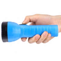 得力(deli)LED充电式手电筒3663蓝色