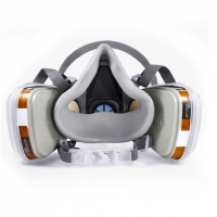 3M 防护面具升级版6200防毒面具面罩防化工喷漆防尘中号