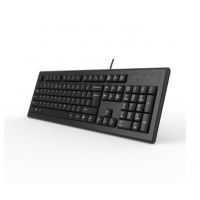 双飞燕（A4TECH）KR-85有线键盘鼠标套装台式机电脑笔记本办公USB口游戏轻音防水超薄电脑外接 KR-85 USB接口