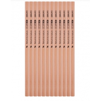 得力铅笔S909六角杆学生绘画/办公HB/2B铅笔